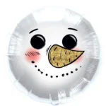 Balon bez helu: Bałwan – Dekoracje imprezowe – Szalony.pl