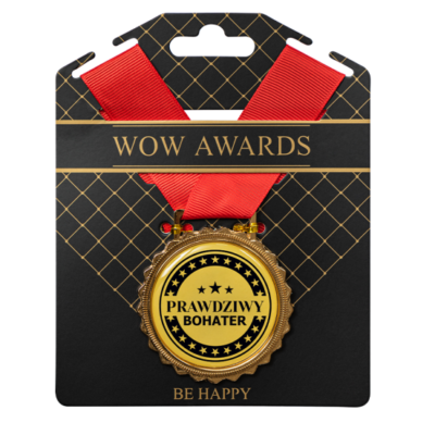 Medal – Prawdziwy bohater – Medale – Szalony.pl