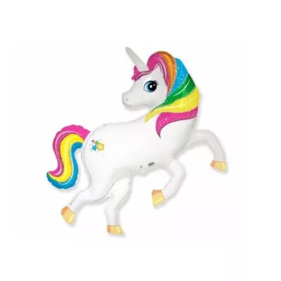 Balon bez helu: Jednorożec – Dekoracje imprezowe – Szalony.pl