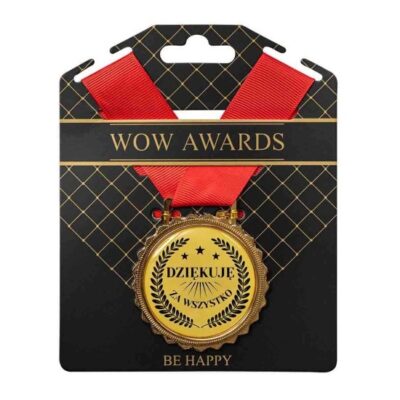 Medal – Dziękuję za wszystko – Medale – Szalony.pl