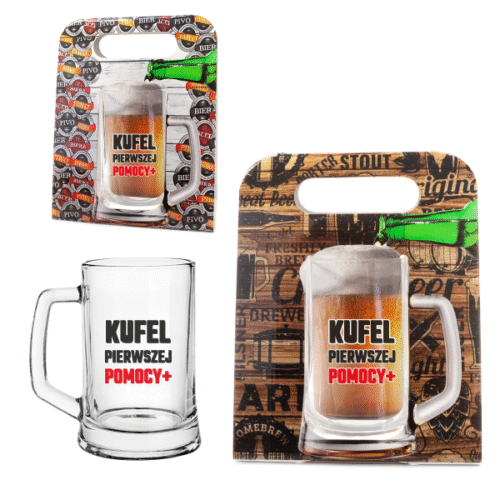Kufel - "Kufel pierwszej pomocy+", 500ml