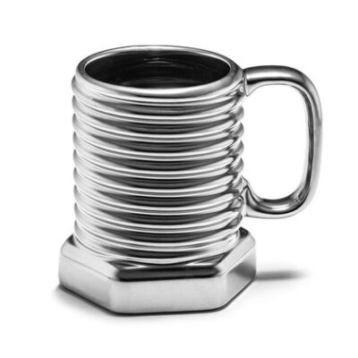 Kubek – Śruba, srebrny – Prezenty – Szalony.pl