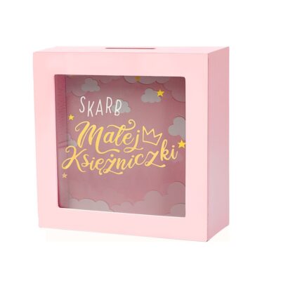 Skarbonka z szybką – Skarb małej księżniczki – Prezenty – Szalony.pl