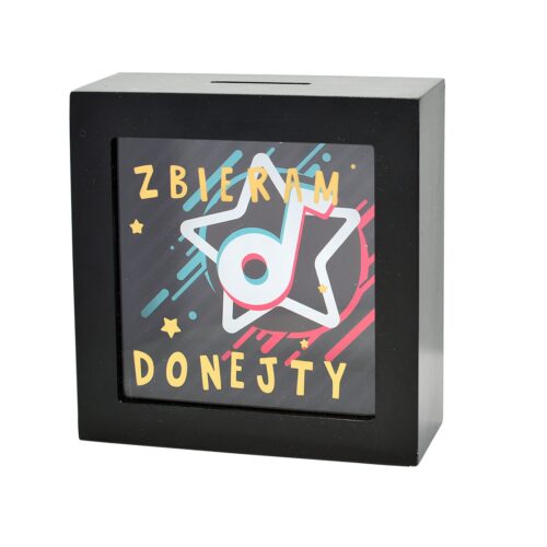Skarbonka z szybką - Zbieram donejty
