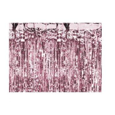 Kurtyna – rosegold, 100x200cm – Dekoracje imprezowe – Szalony.pl