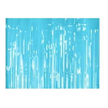 Kurtyna – jasny błękit, 100x200cm – Dekoracje imprezowe – Szalony.pl