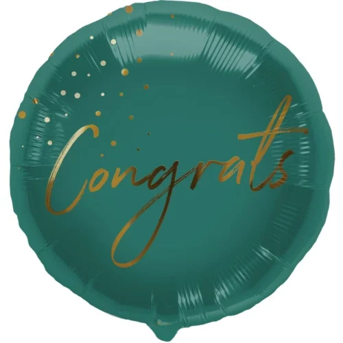 Balon bez helu: Congrats, zielony