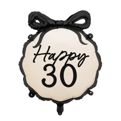 Balon bez helu: Pastylka 30 lat – Dekoracje imprezowe – Szalony.pl