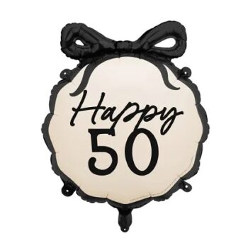 Balon bez helu: Pastylka 50 lat – Balony bez helu – Szalony.pl