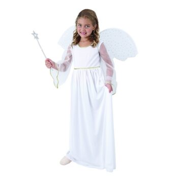 Strój dla dzieci – Aniołek, rozmiar 130/140 – Halloween – Szalony.pl