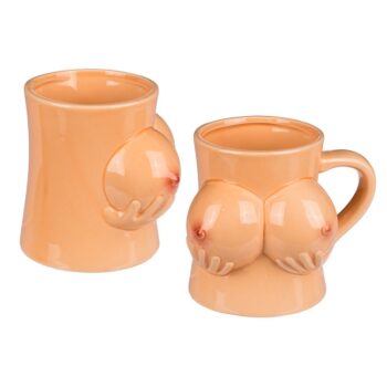 Kubek Ceramic mug – Boobs – Prezent na Wieczór kawalerski – Szalony.pl