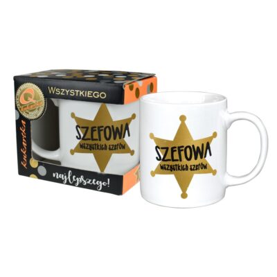 Kubek – Szefowa wszystkich szefów – Prezenty – Szalony.pl