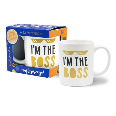 Kubek – I’m the boss – Prezenty – Szalony.pl