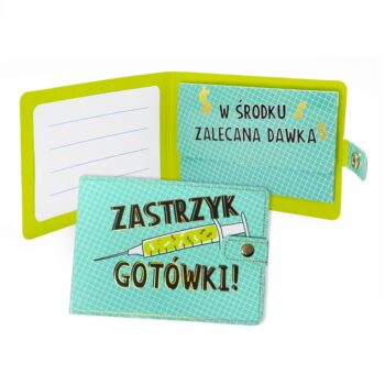 Portfelik – Zastrzyk gotówki! – Kartki okolicznościowe – Szalony.pl
