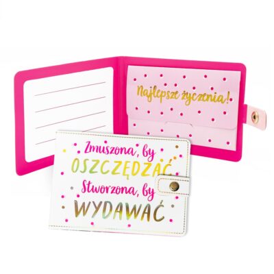 Portfelik – Zmuszona by oszczędzać – Portfeliki prezentowe – Szalony.pl