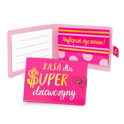 Portfelik – Kasa dla Super Dziewczyny – Portfeliki prezentowe – Szalony.pl