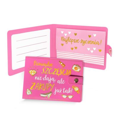 Portfelik – Pieniądzę szczęścia nie dają – Portfeliki prezentowe – Szalony.pl