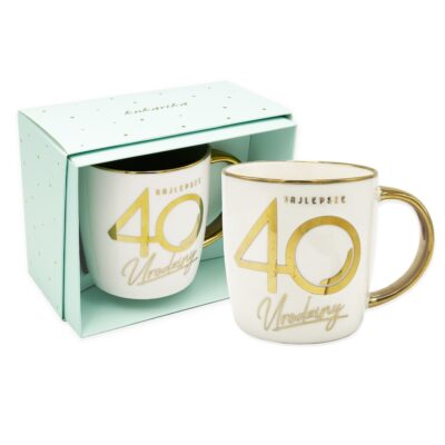 Kubek Elite – 40 urodziny – Prezenty – Szalony.pl