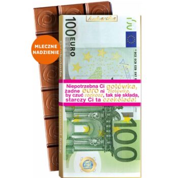 Czekolada – 100 euro – Prezenty – Szalony.pl