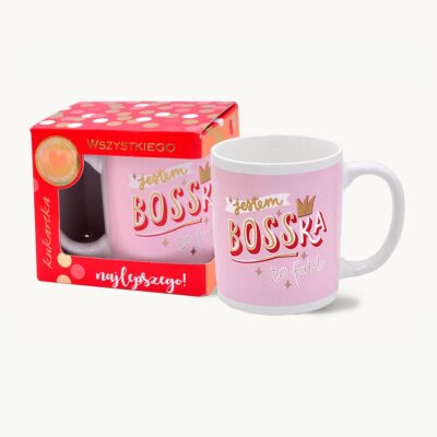 Kubek – Jestem BOSSka – Prezenty – Szalony.pl
