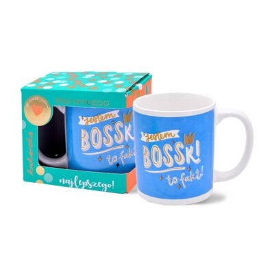Kubek – Jestem BOSSki – Prezenty – Szalony.pl
