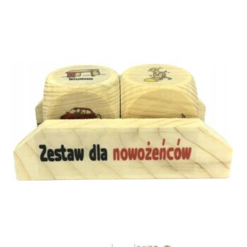 Zestaw kostki dla nowożeńców – Prezent dla męża – Szalony.pl