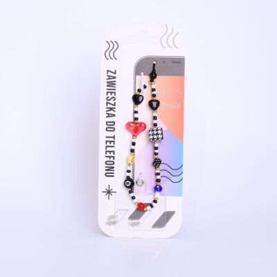 Zawieszka do telefonu – Czarno – biała – Prezenty – Szalony.pl