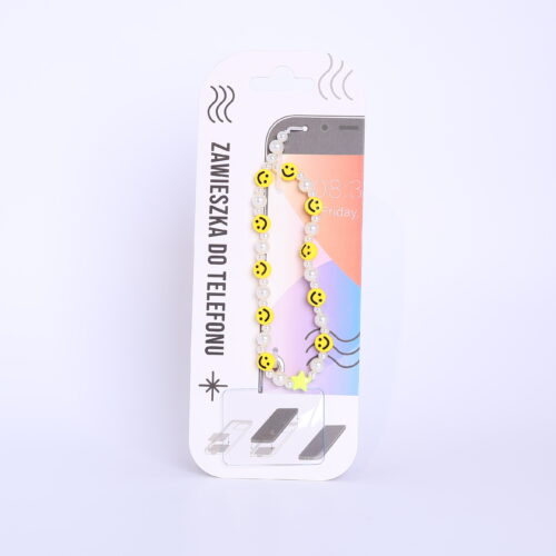 Zawieszka do telefonu - Żółte buźki