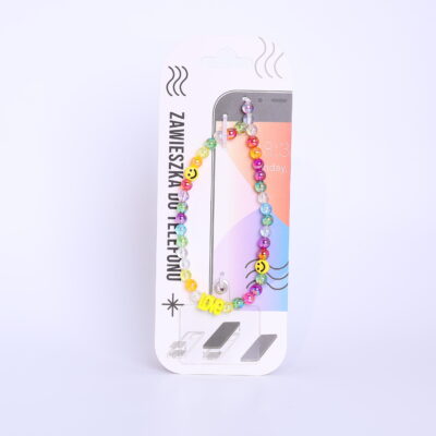 Zawieszka do telefonu – Kulki, kolorowa z buźkami – Prezenty – Szalony.pl