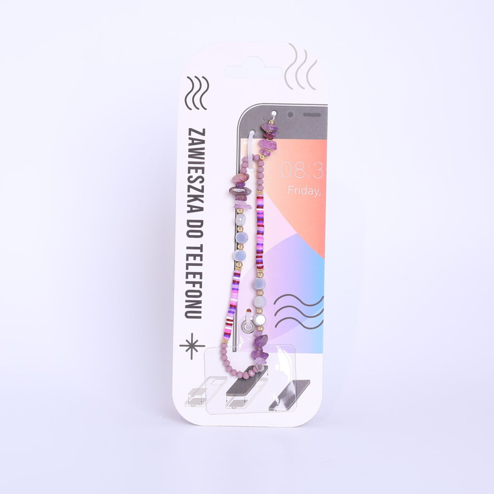 ZT 16 1 - Zawieszka do telefonu - Fioletowa - Szalony.pl