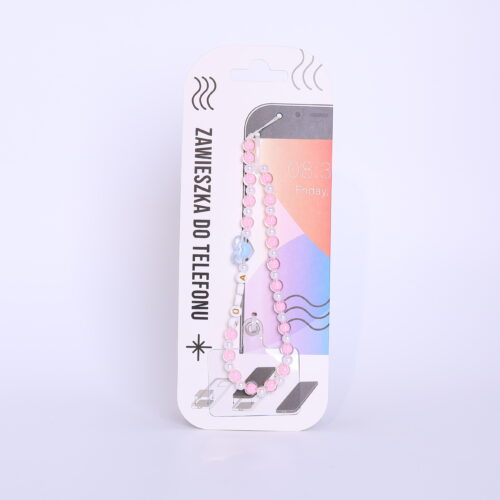 Zawieszka do telefonu - Sweet, różowa