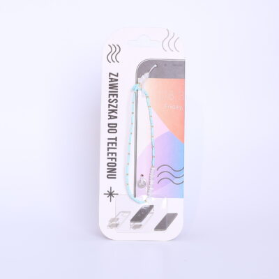 Zawieszka do telefonu – Błękitno – złota – Prezenty – Szalony.pl