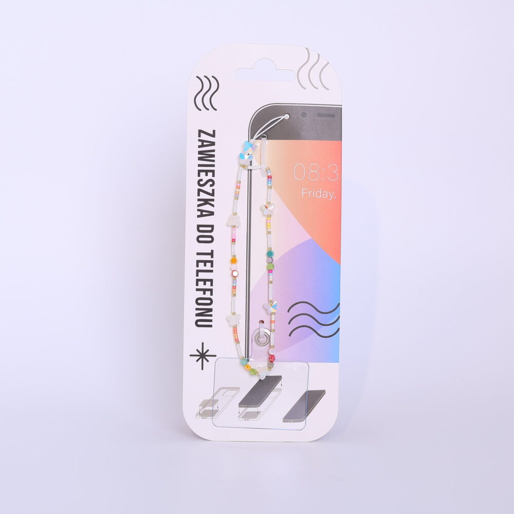 Zawieszka do telefonu – Motyle, kolorowa – Prezenty – Szalony.pl