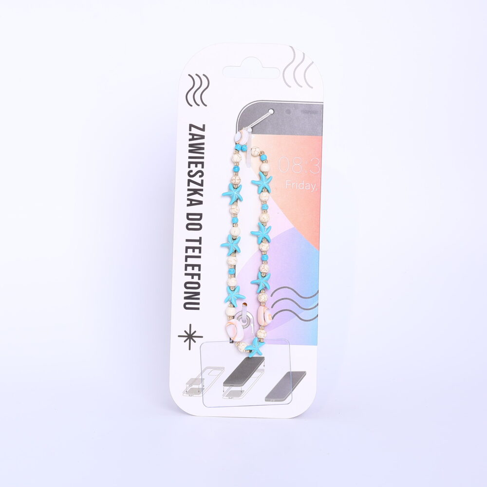 Zawieszka do telefonu – Rozgwiazdy, turkusowe – Prezenty – Szalony.pl