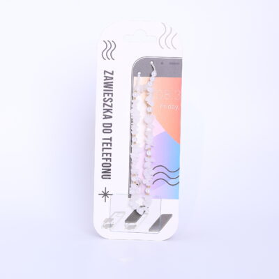 Zawieszka do telefonu – Kamyczki, białe – Wszystkie produkty – Szalony.pl