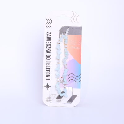 Zawieszka do telefonu – Kamyczki, białe – Zawieszki do telefonu – Szalony.pl