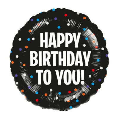 Balon bez helu: Happy birthday to you, 18″ – Balony foliowe – Szalony.pl