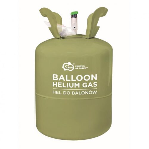 Butla z helem (jednorazowa) na 50 balonów