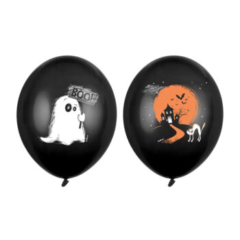 Balony gumowe, duszek, halloween, 6 szt. – Wszystkie produkty – Szalony.pl