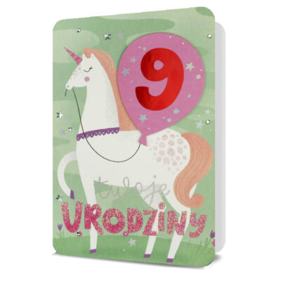 Kartka okolicznościowa – Twoje urodziny, Jednorożec – Wszystkie produkty – Szalony.pl
