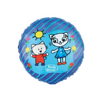 Balon bez helu: Kicia Kocia i Nunuś – Balony foliowe – Szalony.pl