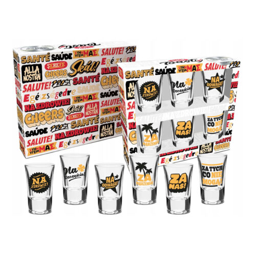 Kieliszki - Toasty, 35ml, 6szt