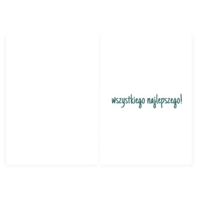 Kartka okolocznościowa – 40 lat, Sto lat, Tort – Kartki na 40 urodziny – Szalony.pl