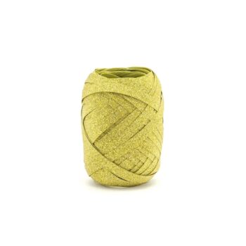 Wstążka plastikowa, złoty, 5mm/10m – Wstążki – Szalony.pl