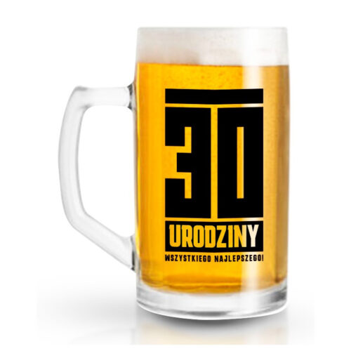 Kufel - 30 urodziny, 500ml