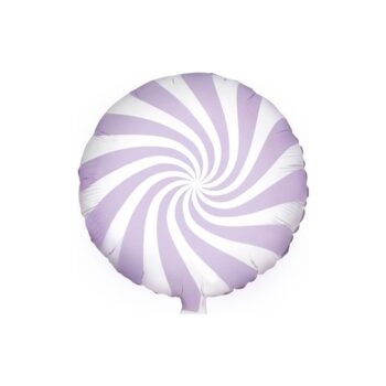 Balon bez helu: Lizak, fioletowy – Balony foliowe – Szalony.pl