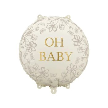 Balon bez helu: Oh baby, 45cm – Balony foliowe – Szalony.pl