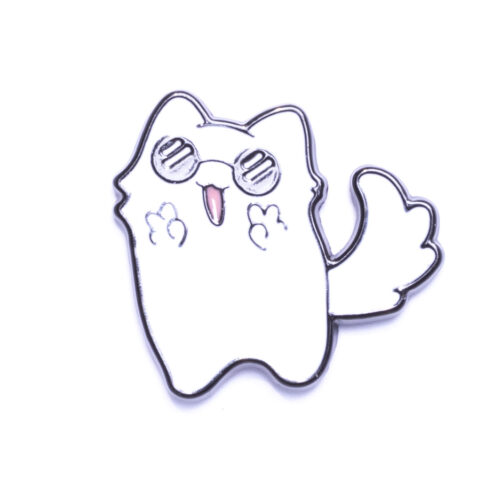 Pin - Kot w okularach