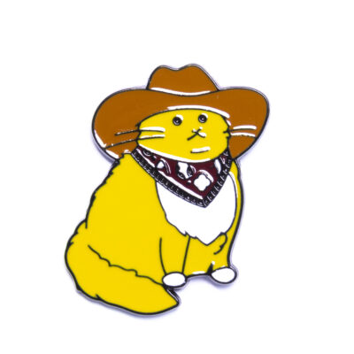 Pin – Kot kowboj – Prezenty – Szalony.pl