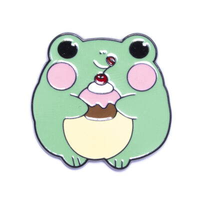 Pin – Żabka z babeczką – Prezenty – Szalony.pl